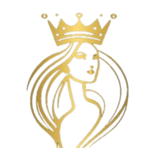 DeLuxe icon, luxury logo, the king of manicure and pedicure