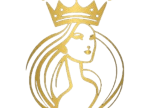 DeLuxe icon, luxury logo, the king of manicure and pedicure