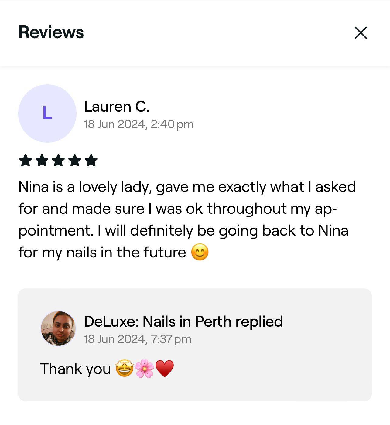 Review Lauren