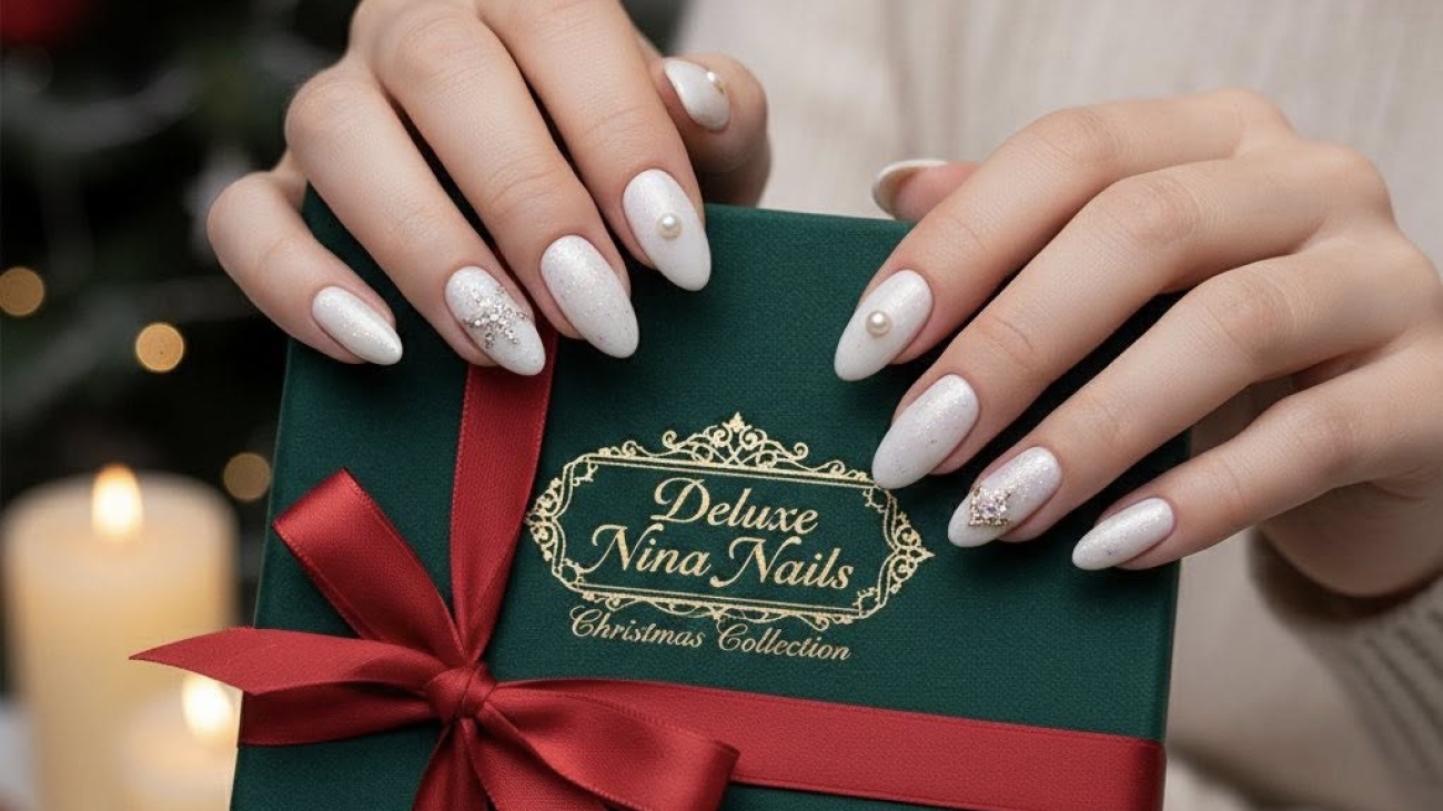 Christmas Nails Simple in Perth