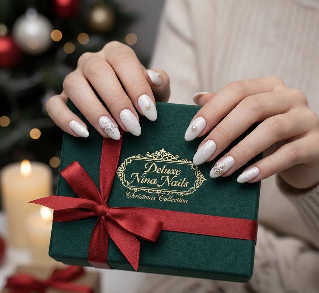 Christmas Nails Simple in Perth